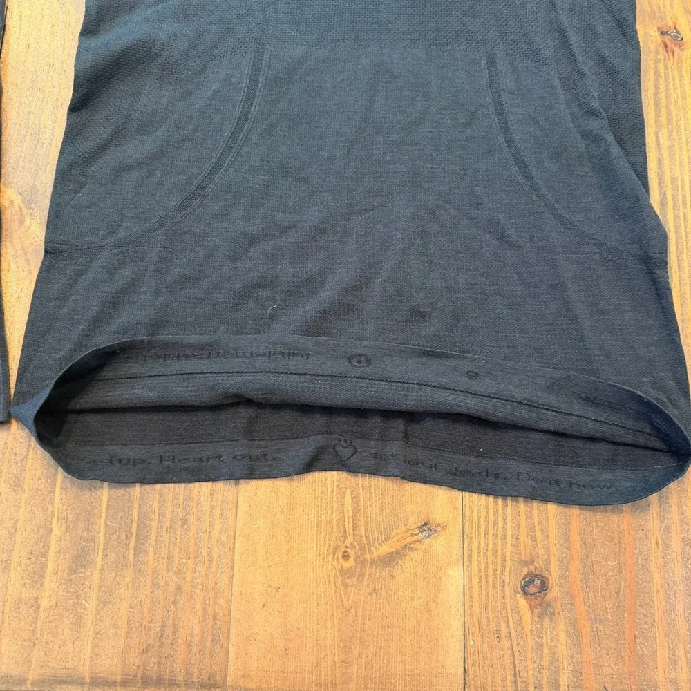 Lululemon Shirt Womens 8 Long Sleeve Swiftly Tech Seamless Running Top LOT OF 2